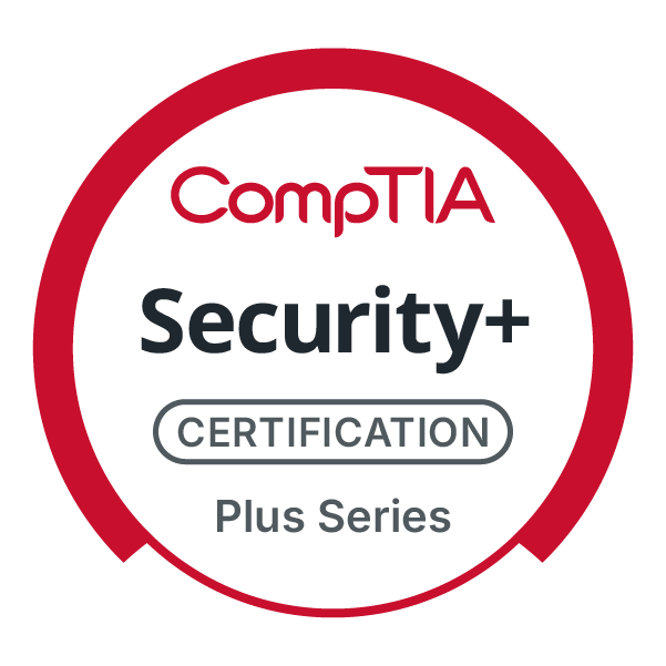 CompTIA Security+ certification badge